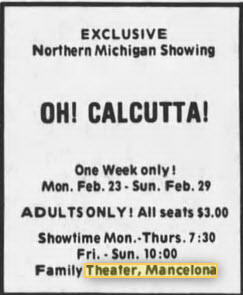 Lona Theatre - 23 Feb 1976 Ad (newer photo)